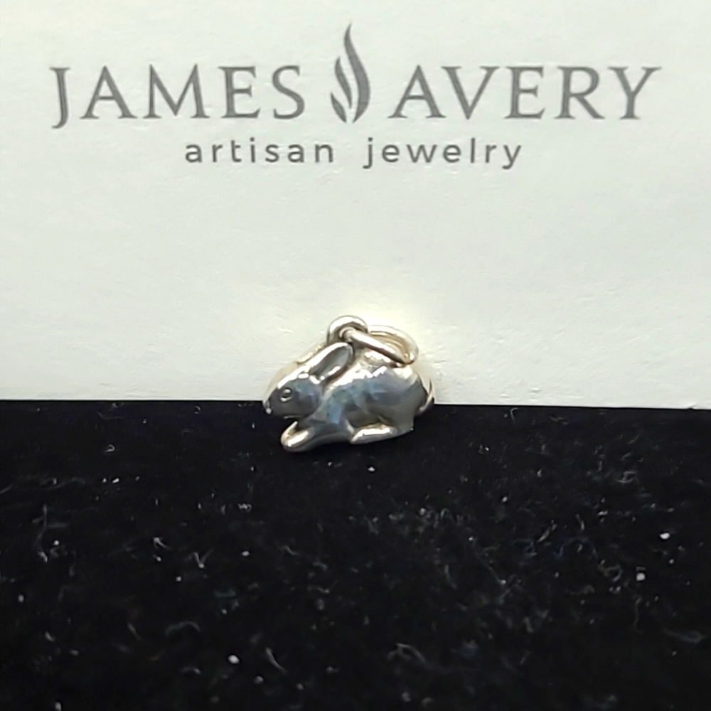 James Avery Sterling Silver Cottontail Rabbit Charm 925